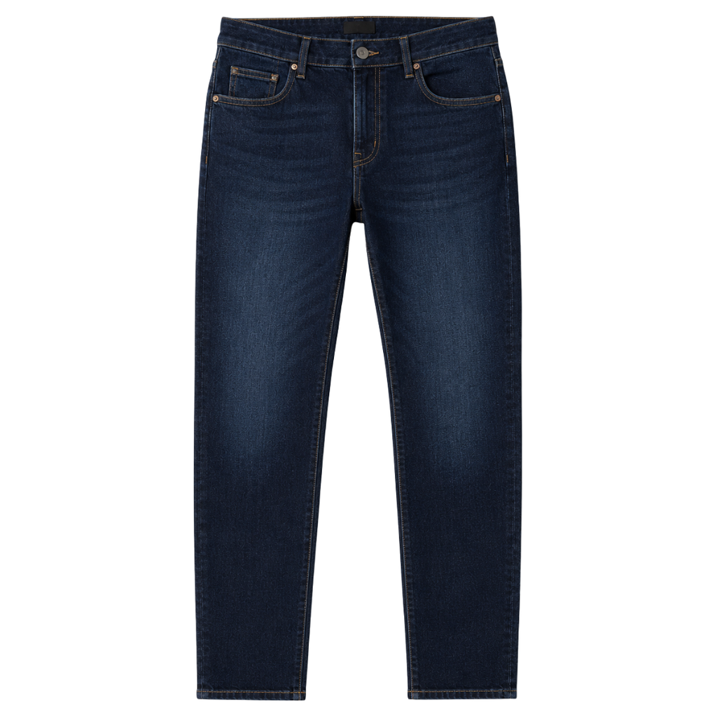 Premium Stretch Denim Jeans – Dark Indigo Wash | Camom Beery
