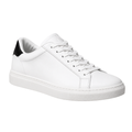 Premium Leather Low-Top Sneakers – Classic White | Camom Beery