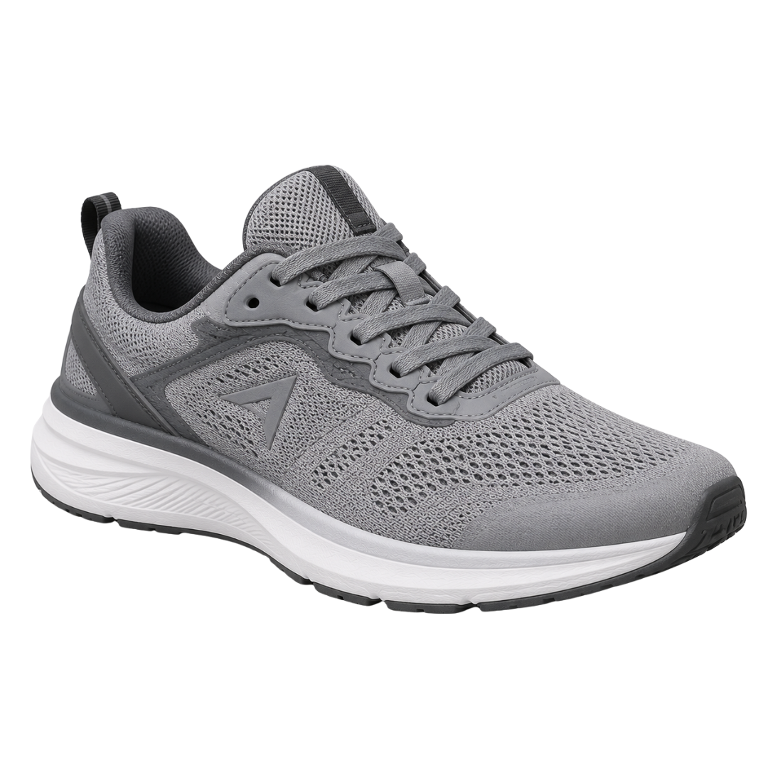 Premium Performance Running Sneakers – Steel Grey | Camom Beery